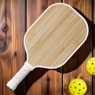 Weißer Bambus Pickleball Schläger