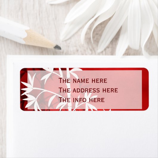 Weißer Bambusrot (Insitu)