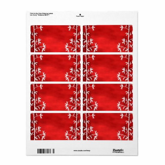 Weißer Bambusrot (Vorne)