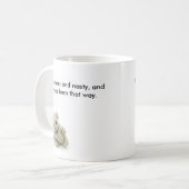 weißer Bär Kaffeetasse (Vorderseite Links)