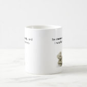 weißer Bär Kaffeetasse (Mittel)