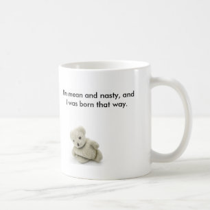 weißer Bär Kaffeetasse