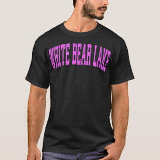 Weißer Bär Minnesota MN Vintage athletische Spur T-Shirt