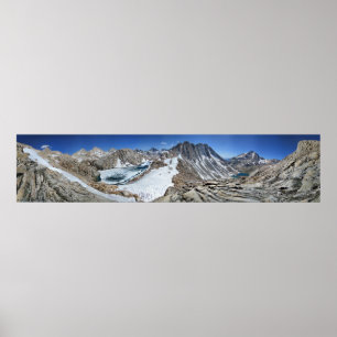 Weißer Bär und brauner Bärensee - Sierra Poster