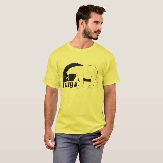 Weißer Bärsun-T - Shirt (Vorne ganz)