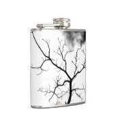 "Weißer Baum" JTG Kunst-Flasche Flachmann (Rechts)