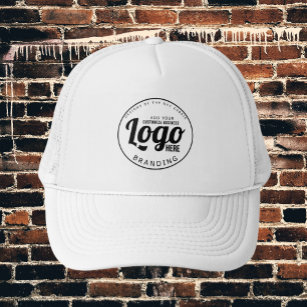 Weißer, benutzerdefinierter Logo-Hut für Maler Truckerkappe