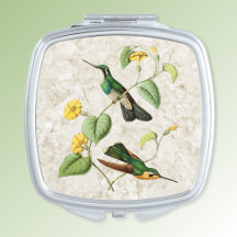 Weißer Berg Hummingbird Compact Mirror