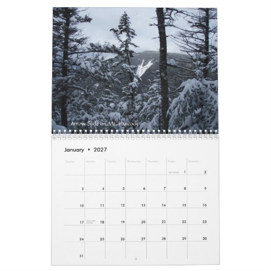 Weißer Bergkalender 2010 Kalender (Jan 2027)