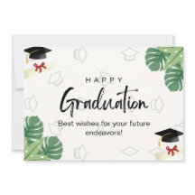 Weißer Bio Abschluss