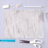 Weißer Birkenholz Rustikaler Landhaus Stall Seidenpapier (Handwerk)