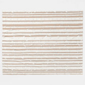 Weißer Birkenwald Fleecedecke (Vorderseite (Horizontal))