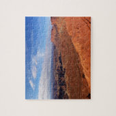 Weißer Blick auf den Canyonlands Nationalpark Puzzle (Vertikal)