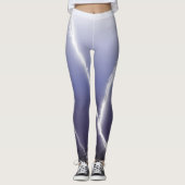 Weißer Blitz Leggings (Vorderseite)