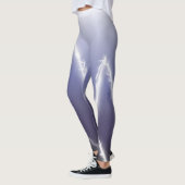 Weißer Blitz Leggings (Links)