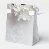 Weißer Blume Bouquet romantische Hochzeit Geschenkschachtel (Rückseite)