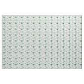 Weißer Blumengarten Eukalyptus Elegant Trendy Stoff (Yard (91,4 cm))