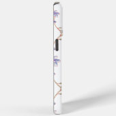 Weißer Blumenkoffer Case-Mate iPhone Hülle (Rückseite / Rechts)