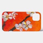Weißer Blütenzweig im Frühling Case-Mate iPhone Hülle (Rückseite (Horizontal))