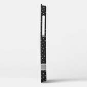 Weißer Bogen auf Polka-Punkten Case-Mate iPhone Hülle (Rückseite / Links)