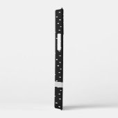 weißer Bogen auf schwarz-weiß Case-Mate iPhone Geh Case-Mate iPhone Hülle (Rückseite / Rechts)