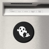 Weißer Boo Magnet (In Situ (Geschirrspüler))