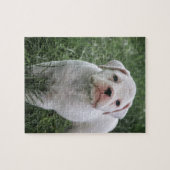 Weißer Boxer-Puzzle Puzzle (Horizontal)