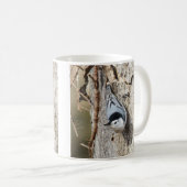 Weißer-breasted Kleiber Kaffeetasse (VorderseiteRechts)