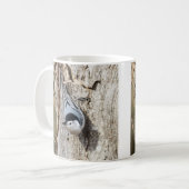 Weißer-breasted Kleiber Kaffeetasse (Vorderseite Links)