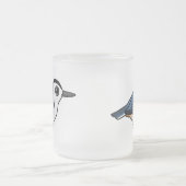 Weißer-breasted Kleiber Mattglastasse (Mittel)