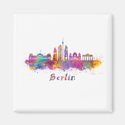 Weißer Buchenbarsch Magnet (Vorne)