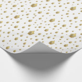 weißer Budda Geschenkpapier (Ecke)