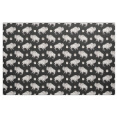 Weißer Büffel-Vollmond Stoff (Fat Quarter (45,7 x 55,9 cm))