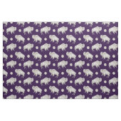 Weißer Büffel-weißer Vollmond Stoff (Fat Quarter (45,7 x 55,9 cm))