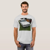 weißer chevy Nova 1963 mit Vorderansicht des T-Shirt (Vorne ganz)