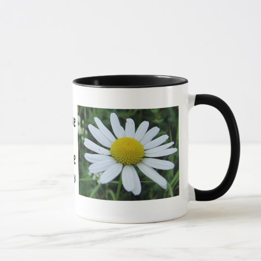 Weißer Chrysanthemum Tasse (Rechts)