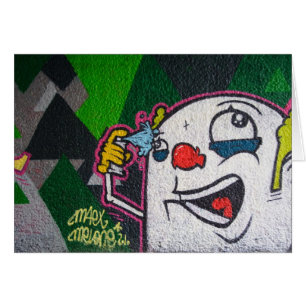 Weißer Clown