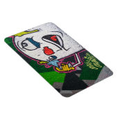 Weißer Clown Magnet (Rechte Seite)