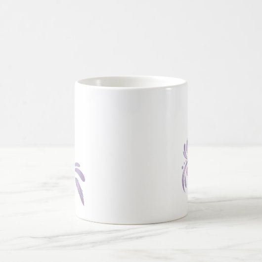 Weißer Cockatiel Kaffeetasse (Mittel)