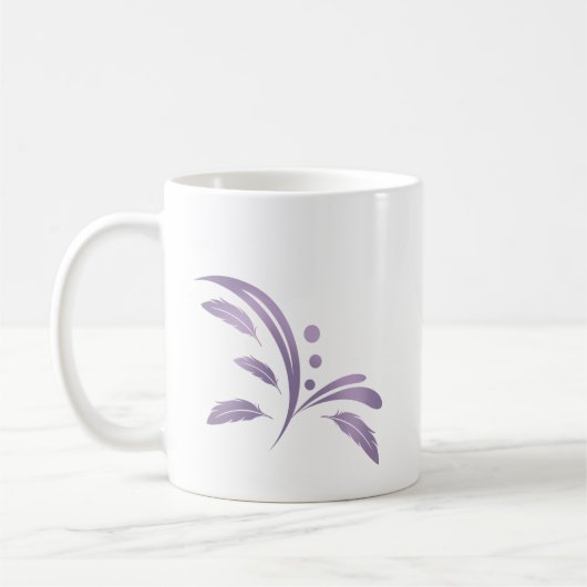 Weißer Cockatiel Kaffeetasse (Links)
