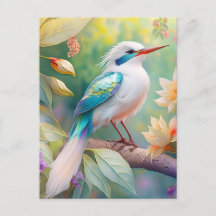 Weißer Crew Aquamariner Wing Fantasy Bird