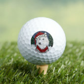 Weißer Deutscher Schäferhund Golfball (Insitu T-Shirt)