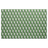 Weisser Deutscher Schäferhund Stoff (Yard (91,4 cm))