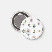 Weißer Dissy-Magnet, Dämpfermagnet Magnet (Vorderseite/Rückseite)