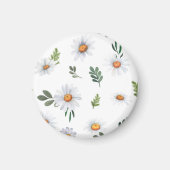 Weißer Dissy-Magnet, Dämpfermagnet Magnet (Vorne)