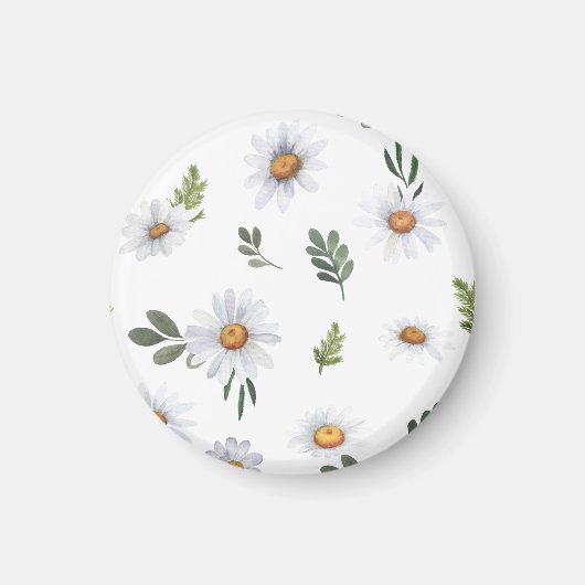 Weißer Dissy-Magnet, Dämpfermagnet Magnet (Vorne)