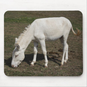 Weißer Donkey (Österreich-Ungarn) Mousepad