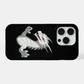 Weißer Drache iPhone Hülle (Rückseite (Horizontal))