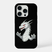 Weißer Drache iPhone Hülle (Rückseite)