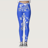 WEISSER DRACHE LEGGINGS (Vorderseite)